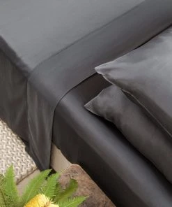 Ettitude Best Sellers Bamboo Sateen Sheet Set - Slate