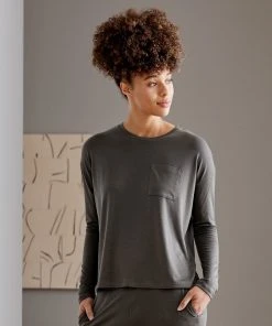 Sijo Eucalyptus Long Sleeve Top Best Sellers