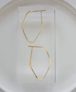 L.Greenwalt Jewelry Best Sellers Facet Hoop Earrings 6 L.Greenwalt Jewelry Best Sellers Facet Hoop Earrings