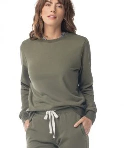 Synergy Organic Clothing Fave Sweatshirt - Kalamata