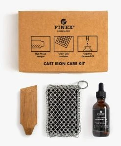 FINEX Best Sellers Cast Iron Care And Cleaning Kit