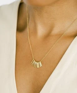 Sara Patino Jewelry Flair Recycled Gold Necklace