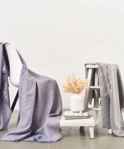 Studio Variously Flo Merino Throw Blanket Home Goods