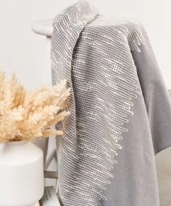 Studio Variously Flo Merino Throw Blanket Home Goods