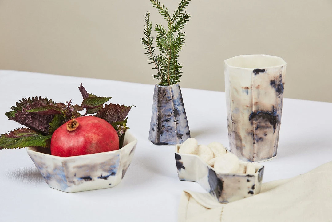 Lauren HB Studio Kitchen + Dining Formation Porcelain Cup Lauren HB Studio Kitchen + Dining Formation Porcelain Cup