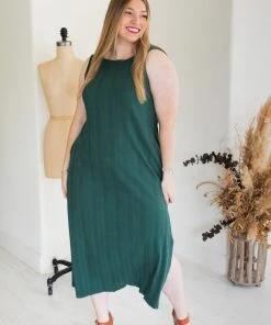 Mien Clothing Fortuna Wide Rib Dress