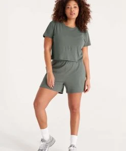 The Standard Stitch French Terry Sweat Shorts Clothing