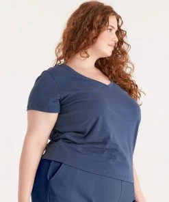 The Standard Stitch Clothing V Neck Tee