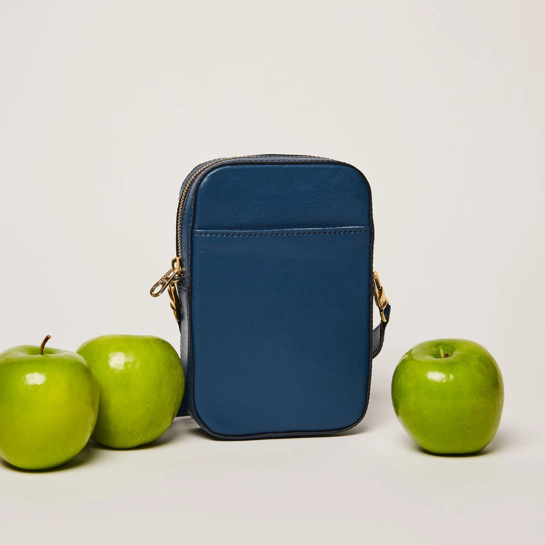 Allégorie Accessories Gala Apple Leather Everyday Crossbody Bag Allégorie Accessories Gala Apple Leather Everyday Crossbody Bag