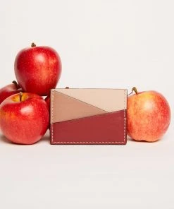 Allégorie Accessories Gala Apple Leather Puzzle Cardholder