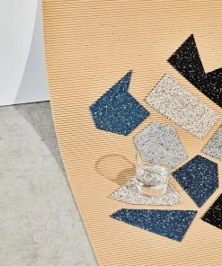 Slash Objects Gem Recycled Rubber Coaster Set