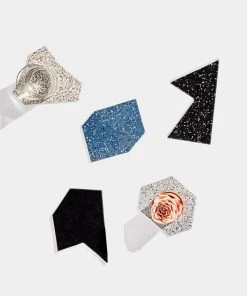 Slash Objects Gem Recycled Rubber Coaster Set