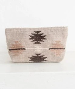 MZ Fair Trade Gemstone Wool Clutch Bag