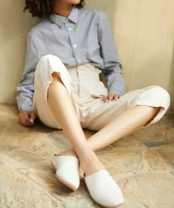 Coclico Gina Shearling Slide - Ecru