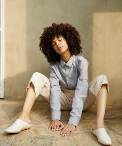 Coclico Gina Shearling Slide - Ecru