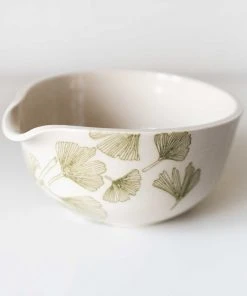 Moonshine Design Ginkgo Leaf Porcelain Matcha Bowl Home Goods 9 Moonshine Design Ginkgo Leaf Porcelain Matcha Bowl Home Goods