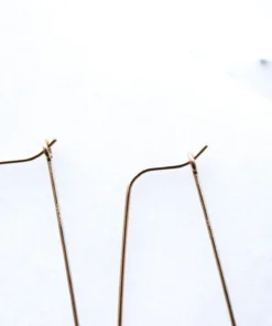 Giulia Letzi + META Jewelry Ginevra Upcycled Drop Earrings - Blue + Orange