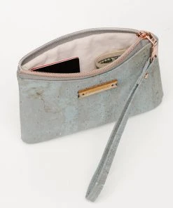 Carry Courage Giver Cork Card Wristlet