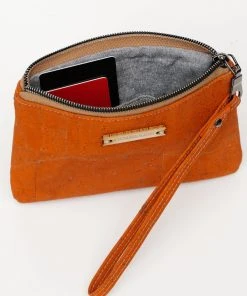 Carry Courage Giver Cork Card Wristlet