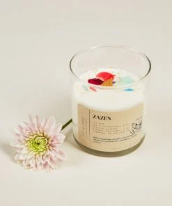Ritual And Fancy Best Sellers Natural Flower Petal Glass Tumbler Candle - 12 Oz