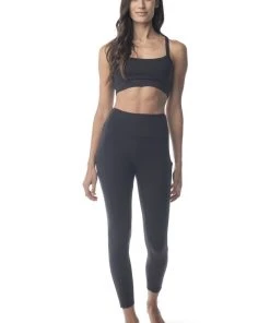 Synergy Organic Clothing Sale Go To Yoga Bra - Black