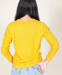 Poplinen Clothing Goldie Hemp Long Sleeve Tee