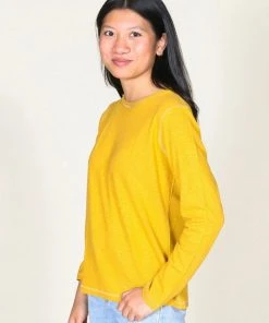 Poplinen Clothing Goldie Hemp Long Sleeve Tee