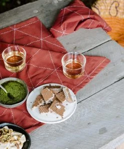 Anchal Kitchen + Dining Graph Napkin Set