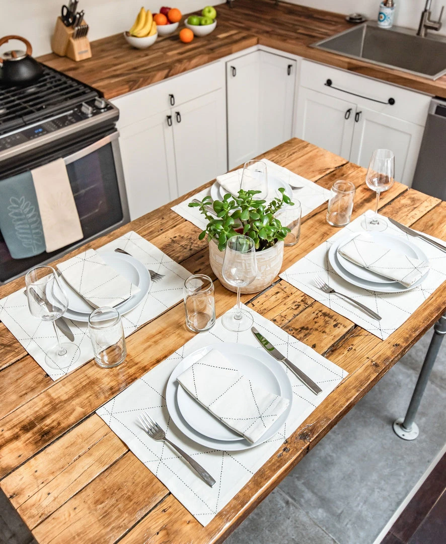 Anchal Best Sellers Graph Placemat Set Anchal Best Sellers Graph Placemat Set