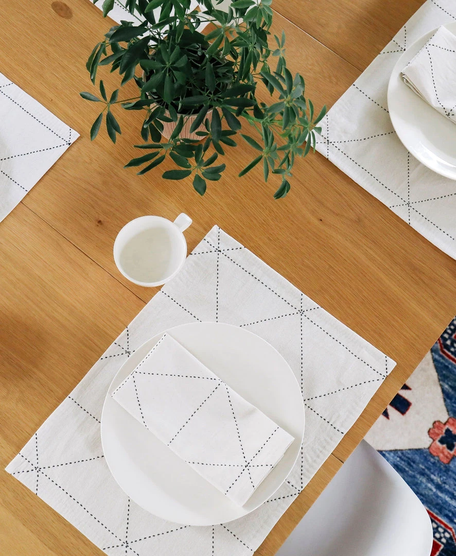 Anchal Best Sellers Graph Placemat Set Anchal Best Sellers Graph Placemat Set