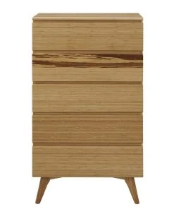 Greenington Azara Five Drawer Chest - Caramelized