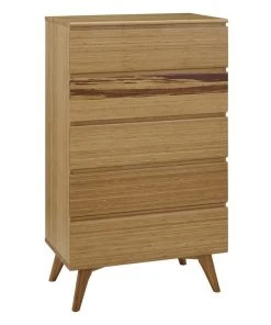 Greenington Azara Five Drawer Chest - Caramelized