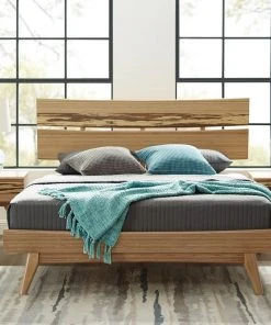 Greenington Azara Platform Bed - Caramelized Furniture