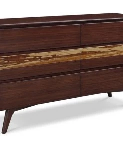 Greenington Furniture Azara Six Drawer Dresser - Sable
