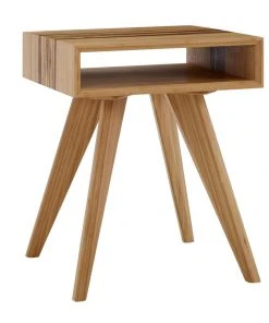 Greenington Furniture Azara Tiger End Table - Caramelized
