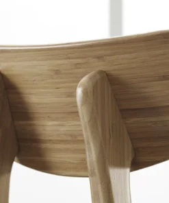 Greenington Furniture Cassia Dining Chair Set - Caramelized With Leather Seat