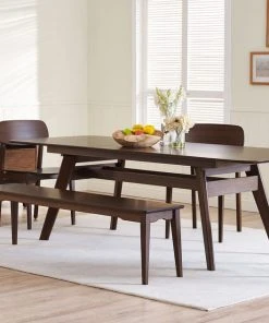 Greenington Furniture Currant Extendable Dining Table - Black Walnut