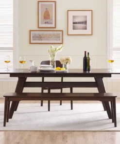 Greenington Furniture Currant Extendable Dining Table - Black Walnut