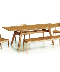 Greenington Currant Extendable Dining Table - Caramelized