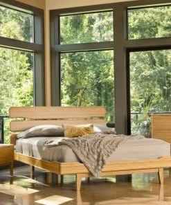 Greenington Currant Platform Bed - Caramelized Furniture