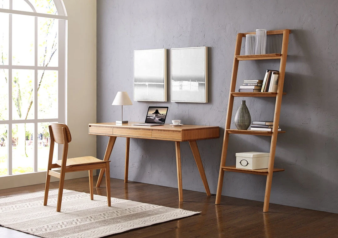 Greenington Currant Leaning Bookshelf - Caramelized Furniture Greenington Currant Leaning Bookshelf - Caramelized Furniture