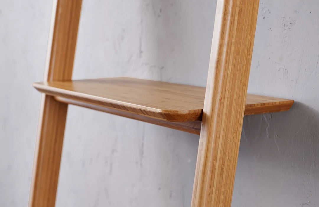 Greenington Currant Leaning Bookshelf - Caramelized Furniture Greenington Currant Leaning Bookshelf - Caramelized Furniture