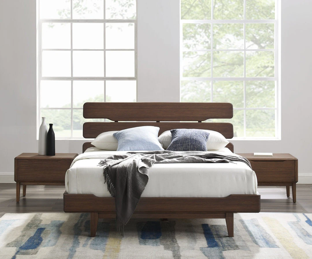 Greenington Currant Platform Bed - Oiled Walnut Furniture Greenington Currant Platform Bed - Oiled Walnut Furniture