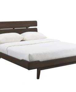 Greenington Currant Platform Bed - Oiled Walnut Furniture