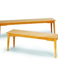 Greenington Currant Short Bench - Caramelized Furniture