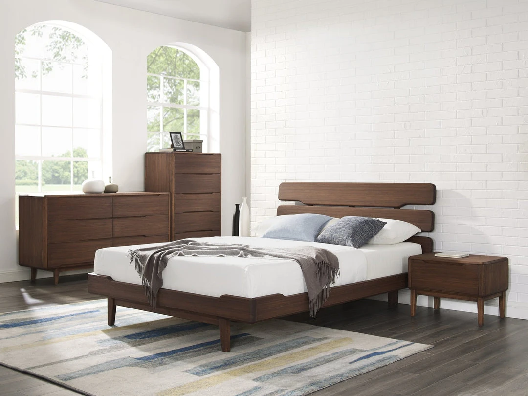 Greenington Currant Six Drawer Dresser - Oiled Walnut Greenington Currant Six Drawer Dresser - Oiled Walnut