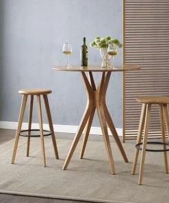 Greenington Mimosa Bar Height Table - Caramelized Furniture