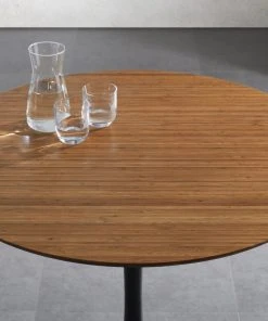 Greenington Furniture Soho Round Table - Amber 7 Greenington Furniture Soho Round Table - Amber