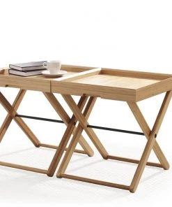 Greenington Teline Tray Table - Caramelized Furniture