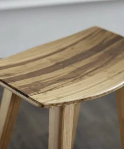 Greenington Furniture Tigris Counter Stool Set - Exotic Tiger Inlay